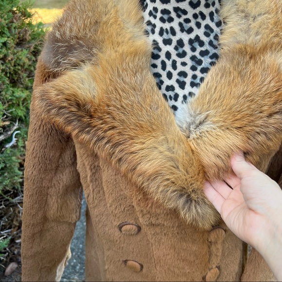 Vintage Genuine Kangaroo Fur Coat Seymour’s Of Collins Made In Australia M - Picture 4 of 7